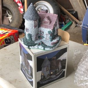 Vintage lighted house